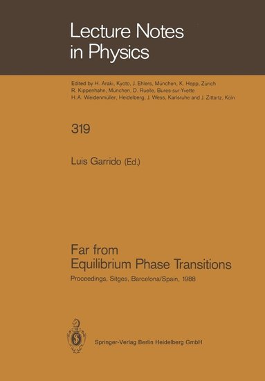 bokomslag Far from Equilibrium Phase Transitions