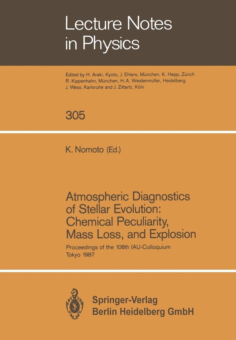 Atmospheric Diagnostics of Stellar Evolution: Chemical Peculiarity, Mass Loss, and Explosion 1