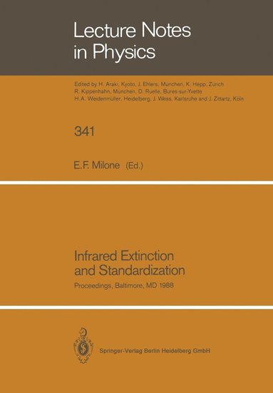 bokomslag Infrared Extinction and Standardization