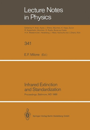 bokomslag Infrared Extinction and Standardization