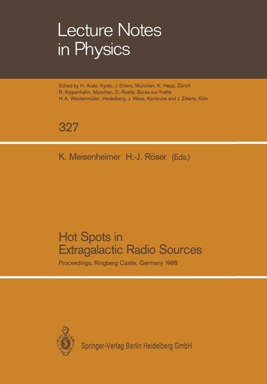 Klaus Meisenheimer, Hermann-Josef Röser - Hot Spots in Extragalactic Radio Sources, Häftad