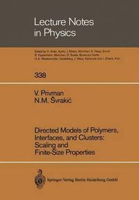 bokomslag Directed Models of Polymers, Interfaces, and Clusters: Scaling and Finite-Size Properties