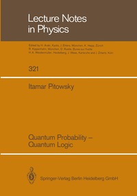 bokomslag Quantum Probability - Quantum Logic
