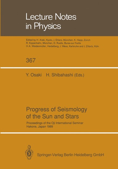 bokomslag Progress of Seismology of the Sun and Stars