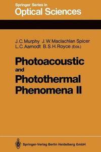 bokomslag Photoacoustic and Photothermal Phenomena II