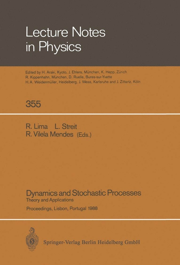 Dynamics and Stochastic Processes 1