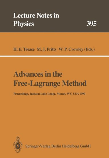 bokomslag Advances in the Free-Lagrange Method