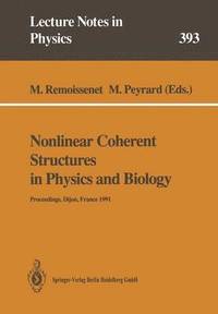 bokomslag Nonlinear Coherent Structures in Physics and Biology