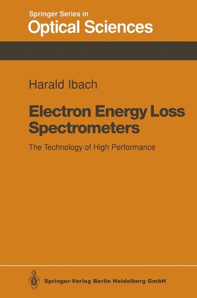 bokomslag Electron Energy Loss Spectrometers