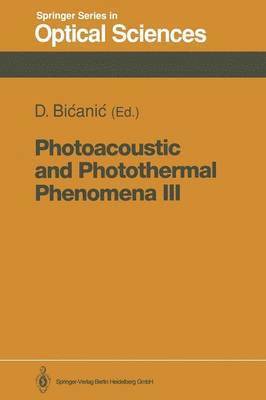 bokomslag Photoacoustic and Photothermal Phenomena III