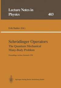 bokomslag Schrdinger Operators The Quantum Mechanical Many-Body Problem