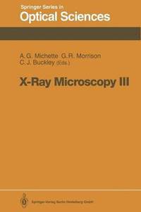 bokomslag X-Ray Microscopy III