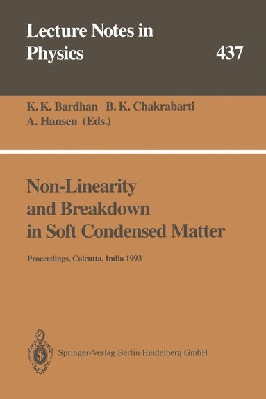 bokomslag Non-Linearity and Breakdown in Soft Condensed Matter