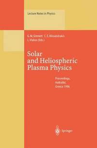 bokomslag Solar and Heliospheric Plasma Physics