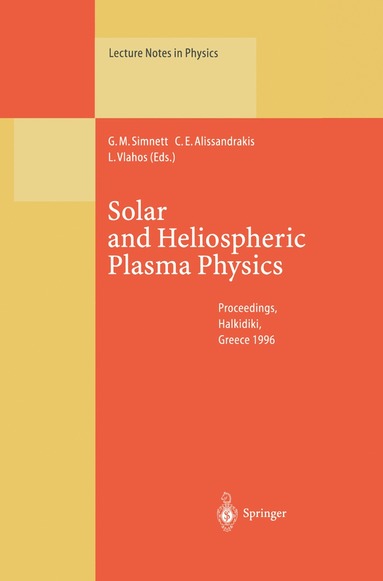 bokomslag Solar and Heliospheric Plasma Physics