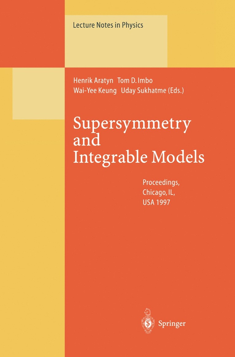 Supersymmetry and Integrable Models 1