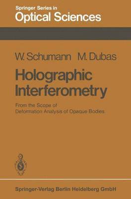 bokomslag Holographic Interferometry