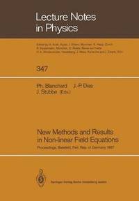 bokomslag New Methods and Results in Non-linear Field Equations