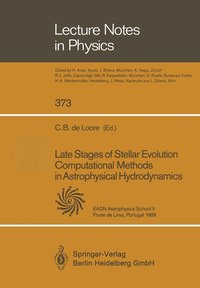 bokomslag Late Stages of Stellar Evolution Computational Methods in Astrophysical Hydrodynamics