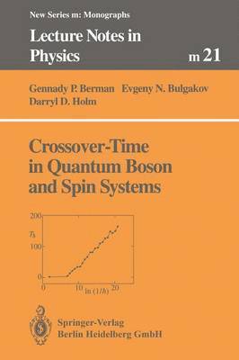 bokomslag Crossover-Time in Quantum Boson and Spin Systems