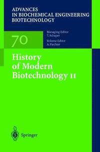 bokomslag History of Modern Biotechnology II