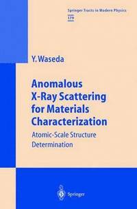 bokomslag Anomalous X-Ray Scattering for Materials Characterization