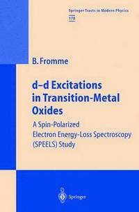 bokomslag d-d Excitations in Transition-Metal Oxides