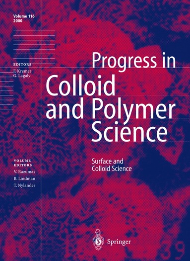 V. Razumas, B. Lindman, T. Nylander - Surface and Colloid Science, Häftad
