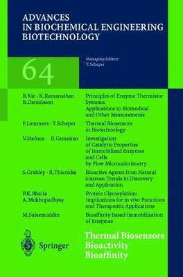 bokomslag Thermal Biosensors Bioactivity Bioaffinity