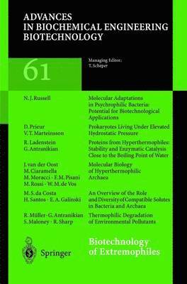G. Antranikian - Biotechnology of Extremophiles, Häftad