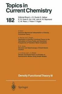 bokomslag Density Functional Theory III