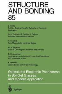 bokomslag Optical and Electronic Phenomena in Sol-Gel Glasses and Modern Application