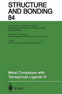 bokomslag Metal Complexes with Tetrapyrrole Ligands III