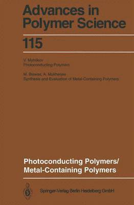 bokomslag Photoconducting Polymers/Metal-Containing Polymers