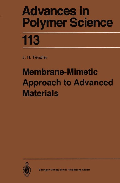 bokomslag Membrane-Mimetic Approach to Advanced Materials