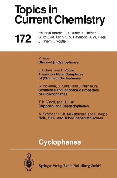 Edwin Weber - Cyclophanes, Häftad