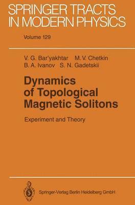 bokomslag Dynamics of Topological Magnetic Solitons