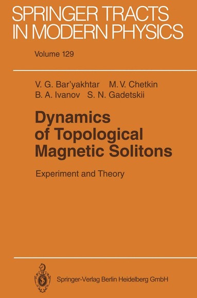 bokomslag Dynamics of Topological Magnetic Solitons