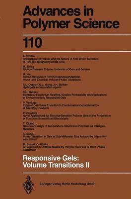 bokomslag Responsive Gels: Volume Transitions II