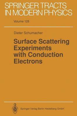 bokomslag Surface Scattering Experiments with Conduction Electrons