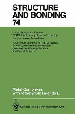 Metal Complexes with Tetrapyrrole Ligands II 1