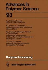 bokomslag Polymer Processing