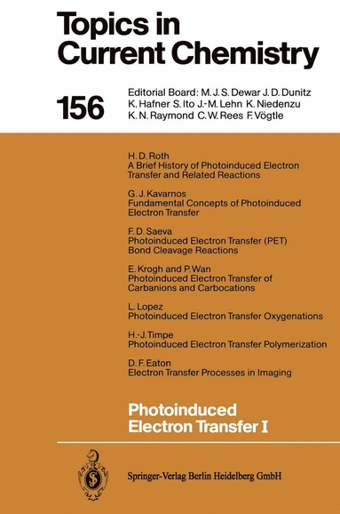 bokomslag Photoinduced Electron Transfer I