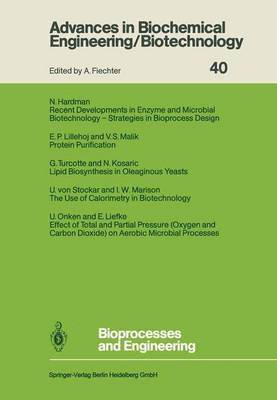 bokomslag Bioprocesses and Engineering