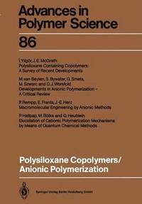 bokomslag Polysiloxane Copolymers / Anionic Polymerization