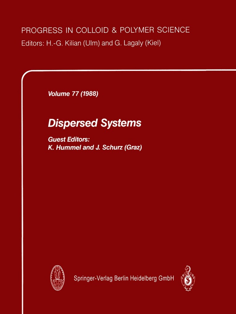 Dispersed Systems, Häftad