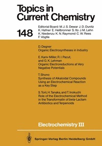 bokomslag Electrochemistry III