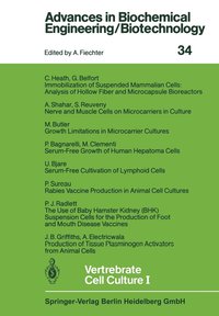 bokomslag Vertrebrate Cell Culture I