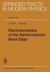 bokomslag Electrodynamics of the Semiconductor Band Edge