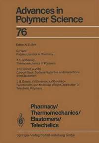 bokomslag Pharmacy/Thermomechanics/Elastomers/Telechelics